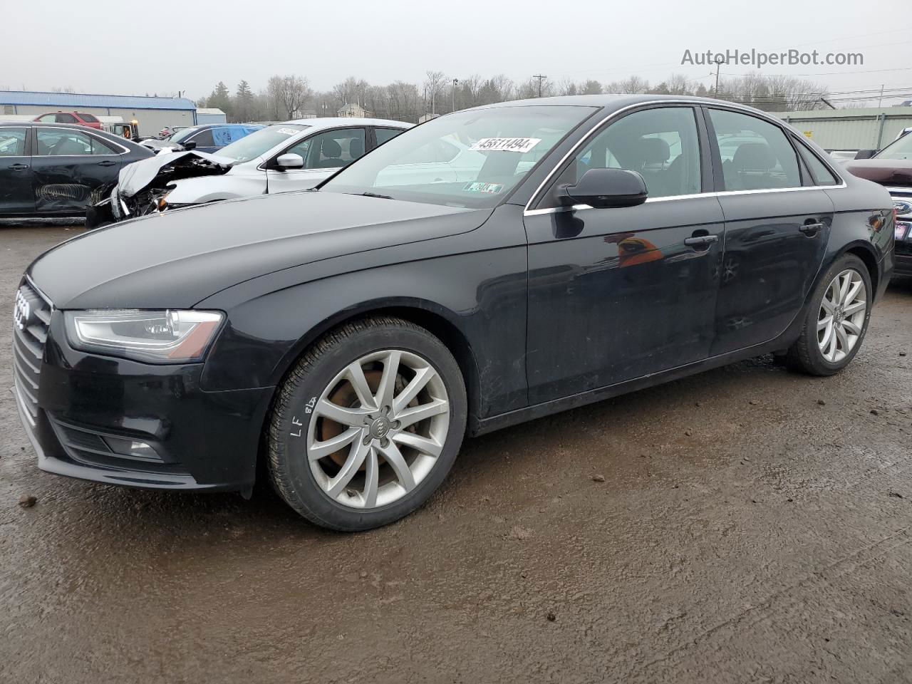 2013 Audi A4 Prestige Black vin: WAUKFAFL1DN044917