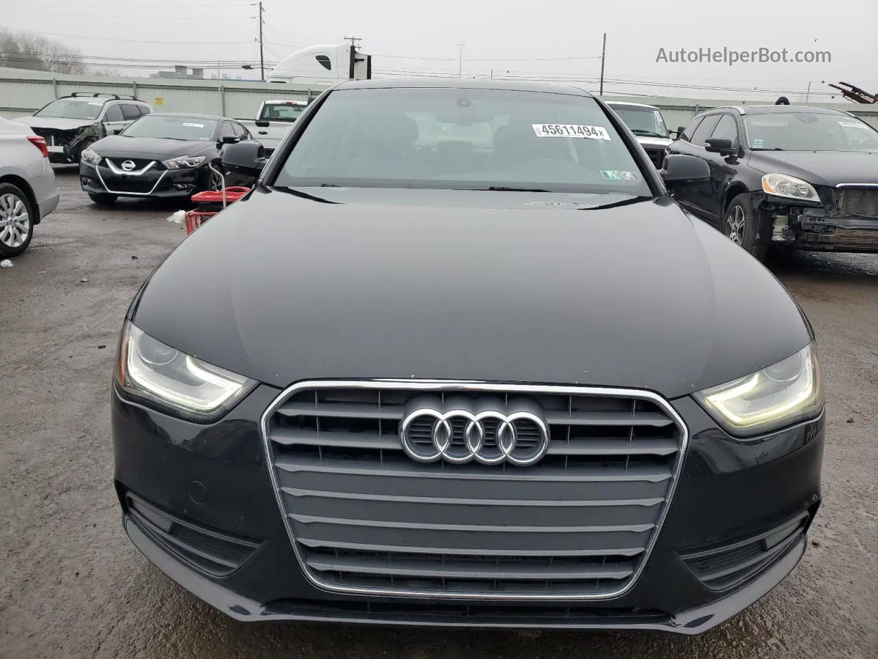 2013 Audi A4 Prestige Black vin: WAUKFAFL1DN044917