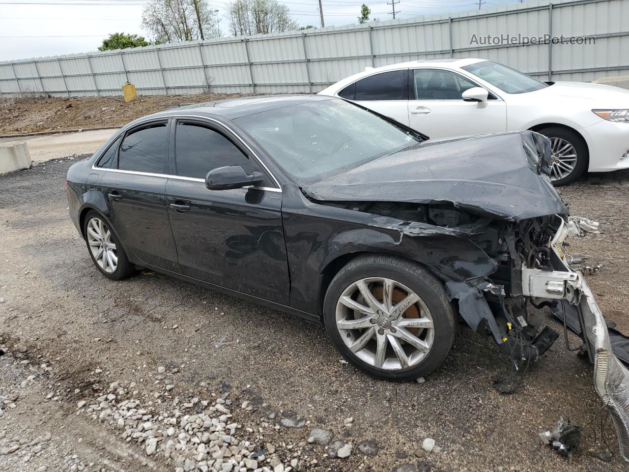 2013 Audi A4 Prestige Black vin: WAUKFAFL2DN048989