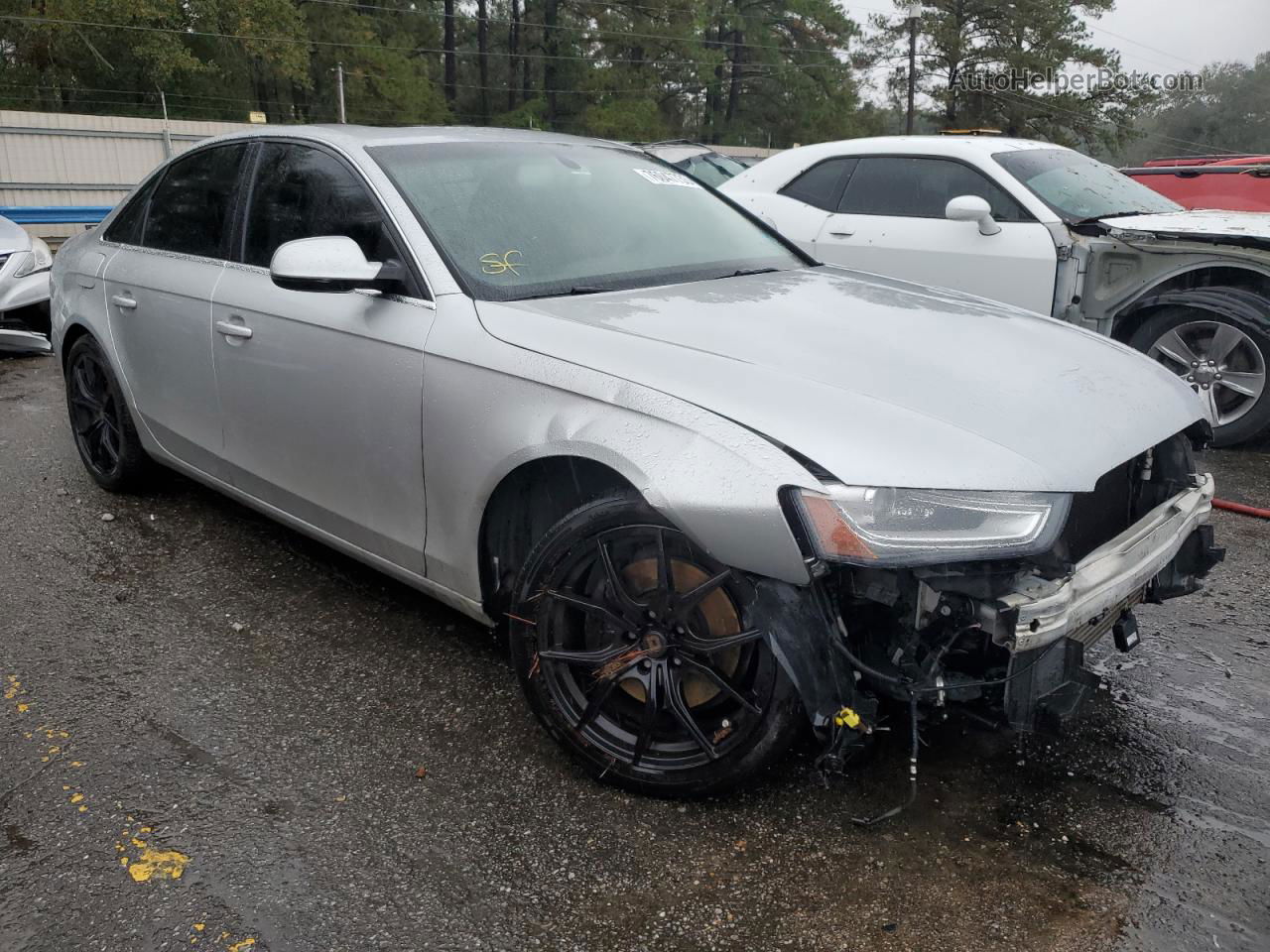 2013 Audi A4 Prestige Silver vin: WAUKFAFL7DN029550