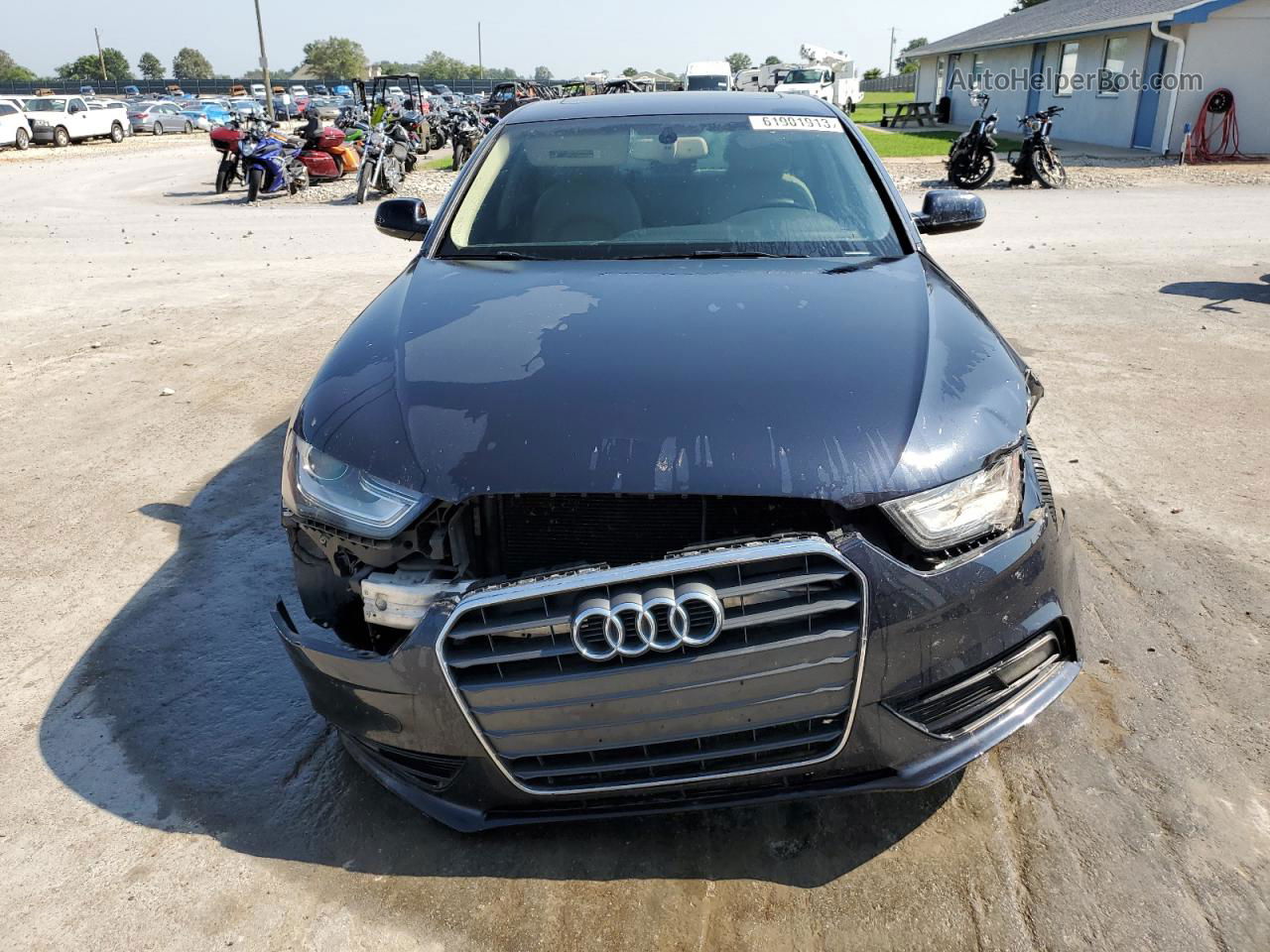 2013 Audi A4 Prestige Charcoal vin: WAUKFAFL9DN021157