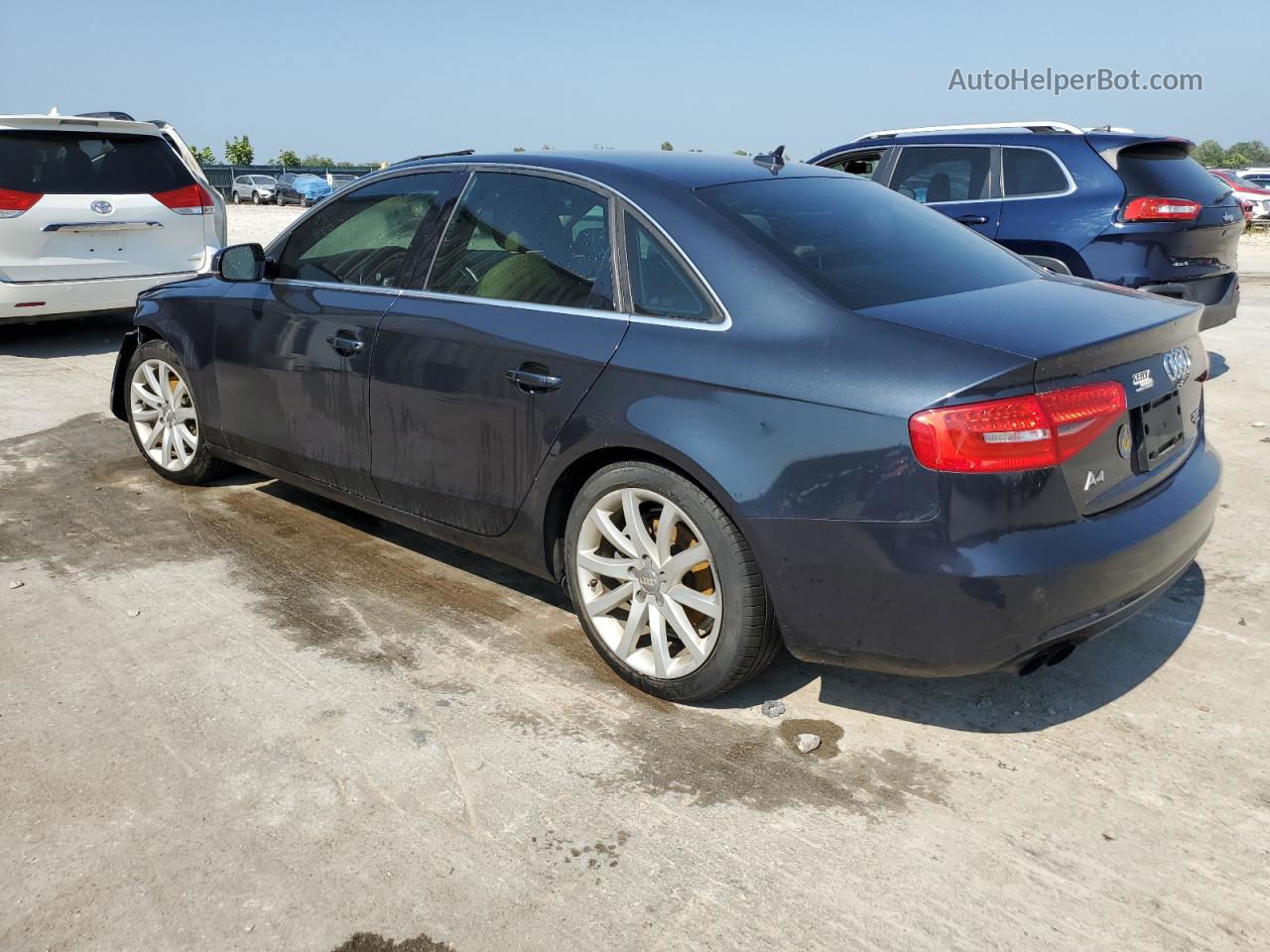 2013 Audi A4 Prestige Charcoal vin: WAUKFAFL9DN021157