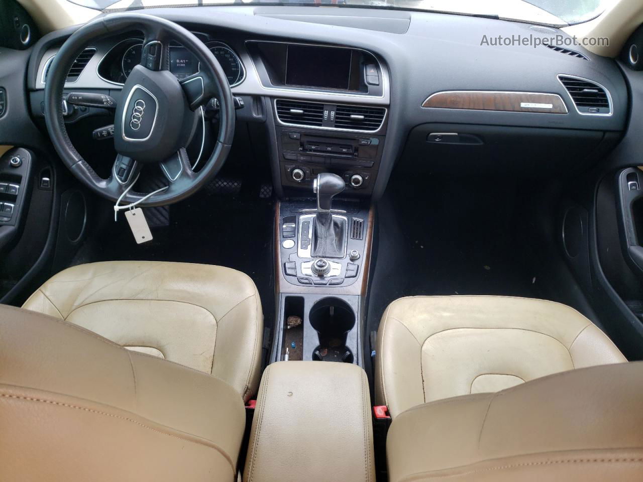 2013 Audi A4 Prestige Угольный vin: WAUKFAFL9DN021157