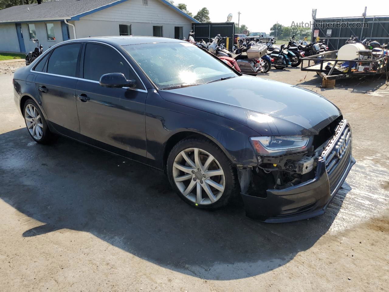 2013 Audi A4 Prestige Угольный vin: WAUKFAFL9DN021157