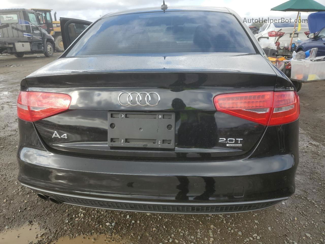 2013 Audi A4 Prestige Black vin: WAUKFAFLXDN009079