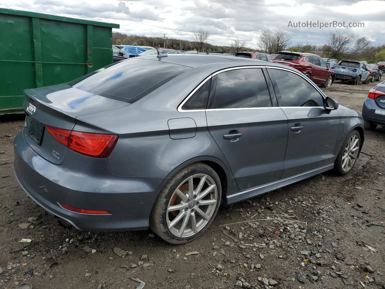 2015 Audi A3 Prestige S-line Silver vin: WAUKFGFF1F1105450