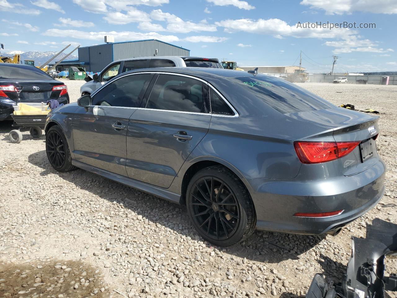 2015 Audi A3 Prestige S-line Gray vin: WAUKFGFF7F1010648