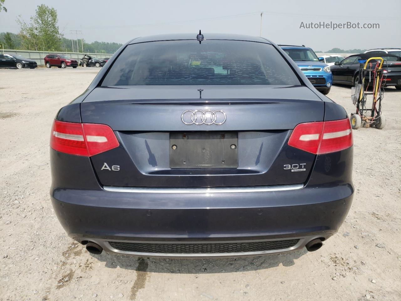 2011 Audi A6 Prestige Blue vin: WAUKGAFB0BN015734