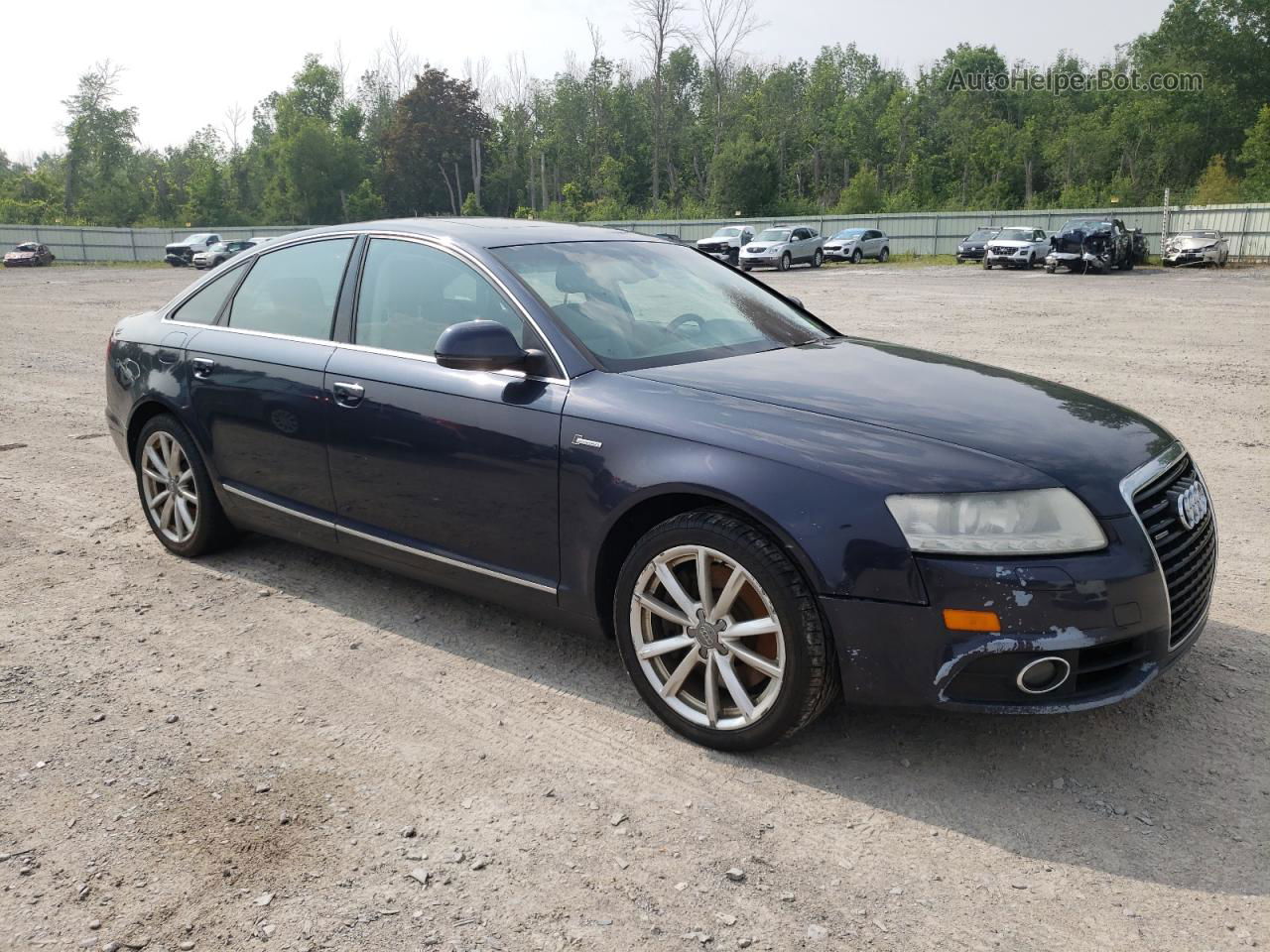 2011 Audi A6 Prestige Blue vin: WAUKGAFB0BN015734