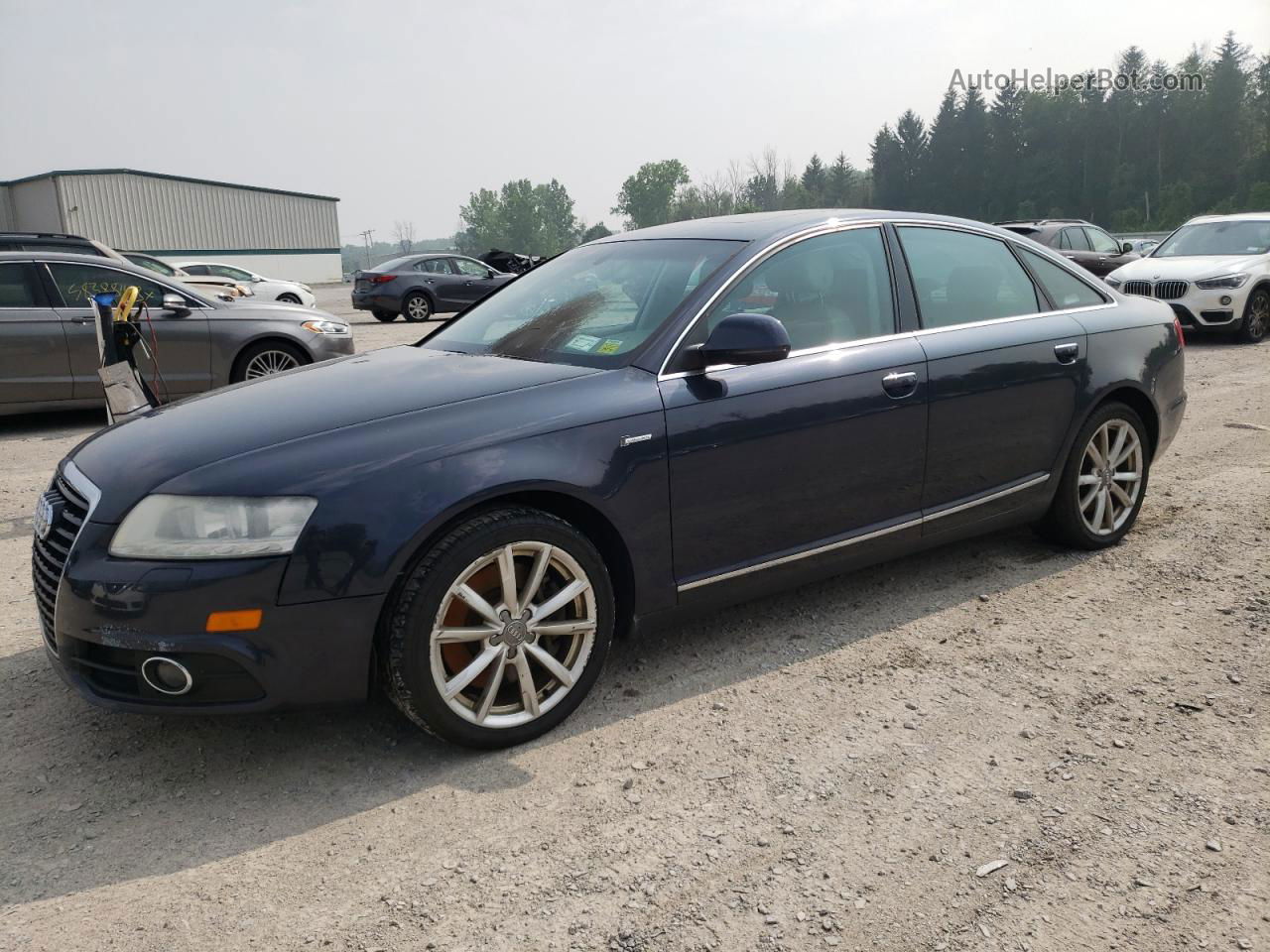 2011 Audi A6 Prestige Blue vin: WAUKGAFB0BN015734