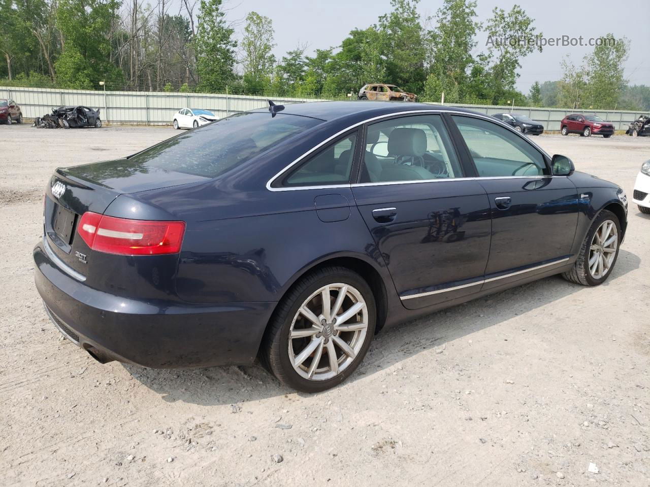 2011 Audi A6 Prestige Blue vin: WAUKGAFB0BN015734