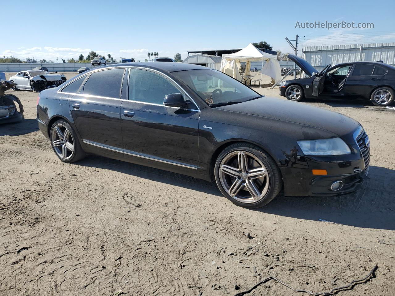 2011 Audi A6 Prestige Черный vin: WAUKGAFB0BN050791