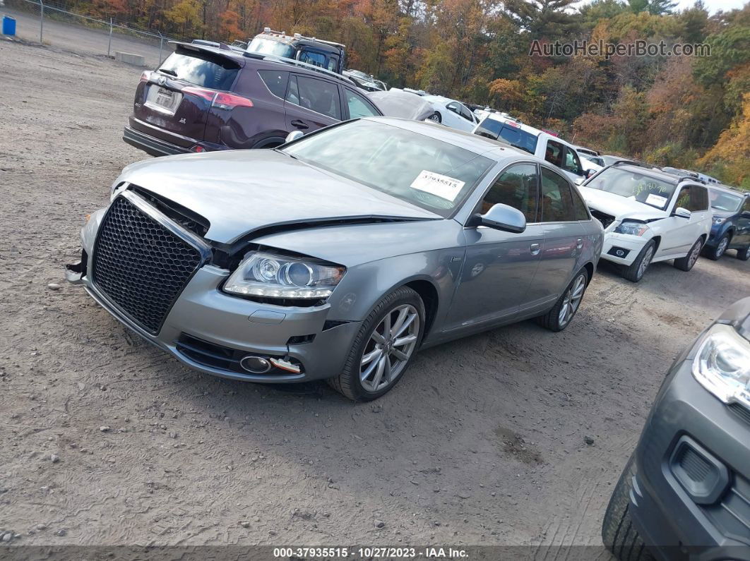 2011 Audi A6 3.0 Premium Серебряный vin: WAUKGAFB0BN065033