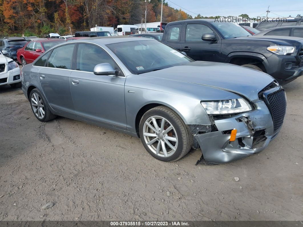 2011 Audi A6 3.0 Premium Серебряный vin: WAUKGAFB0BN065033