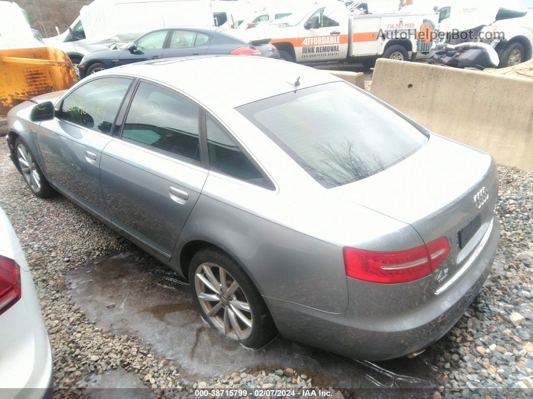 2011 Audi A6 3.0 Premium Silver vin: WAUKGAFB0BN065033