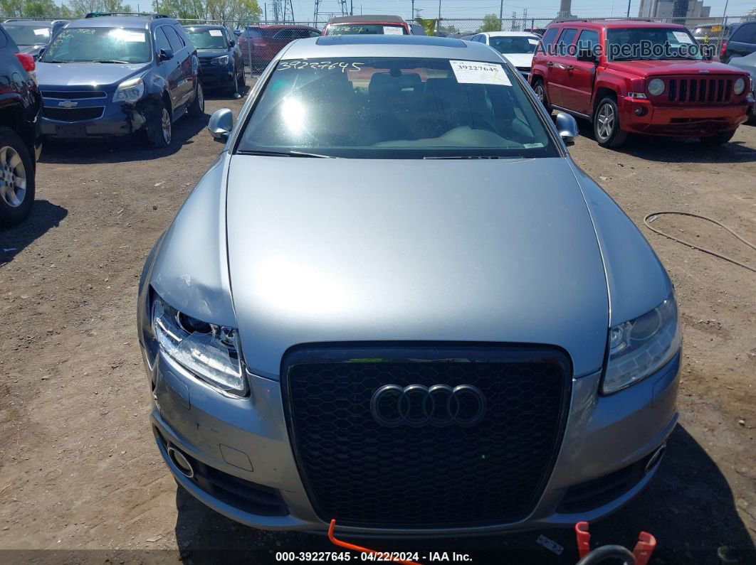 2011 Audi A6 3.0 Premium Silver vin: WAUKGAFB0BN069390