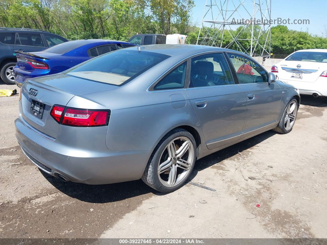 2011 Audi A6 3.0 Premium Silver vin: WAUKGAFB0BN069390