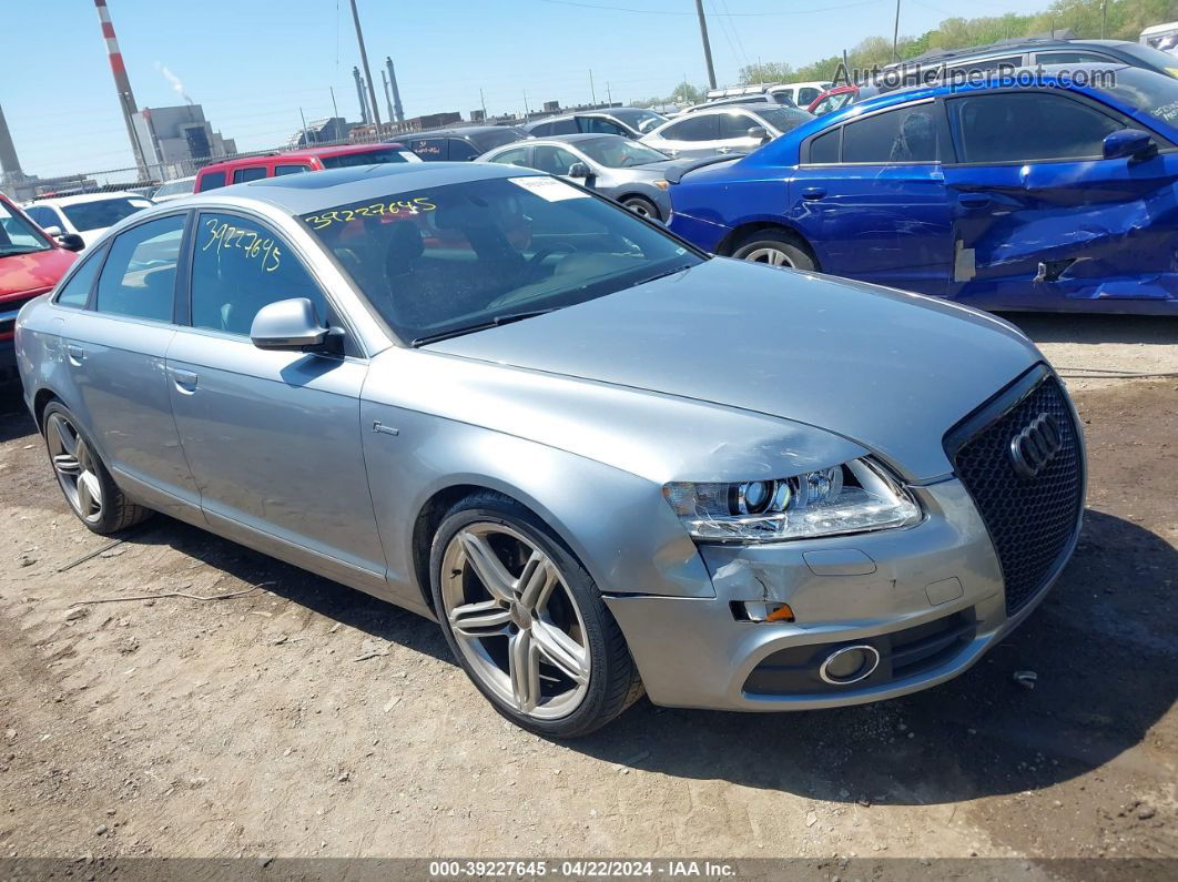 2011 Audi A6 3.0 Premium Silver vin: WAUKGAFB0BN069390