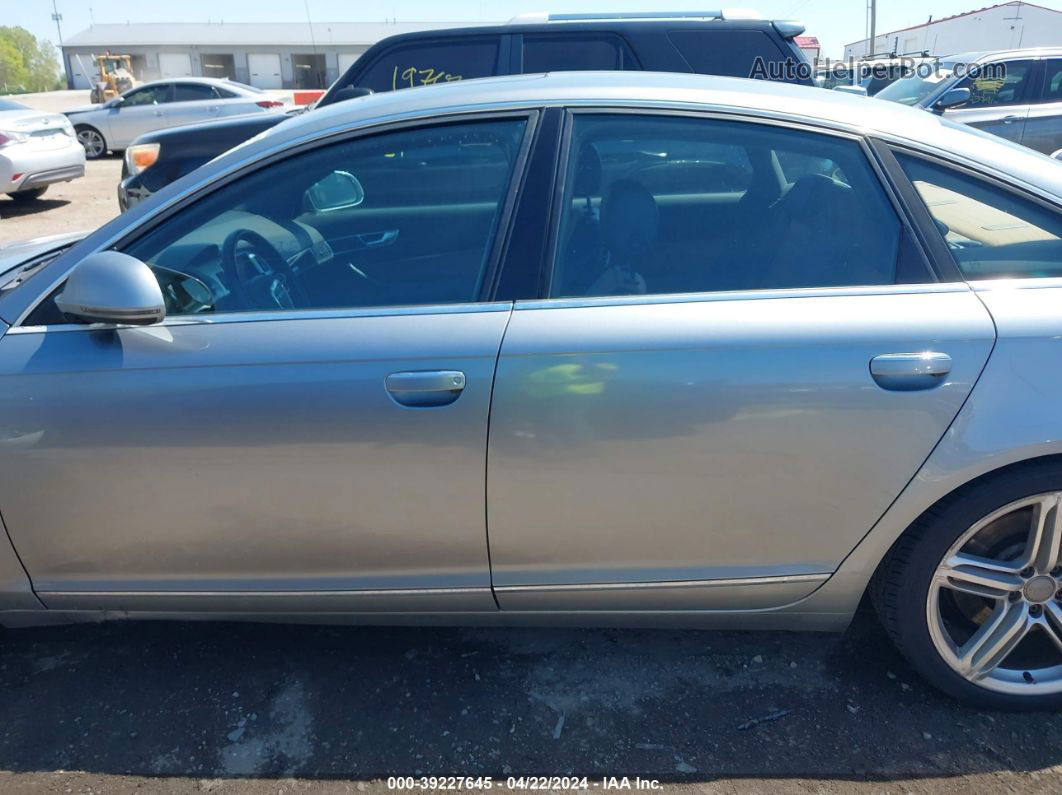 2011 Audi A6 3.0 Premium Silver vin: WAUKGAFB0BN069390