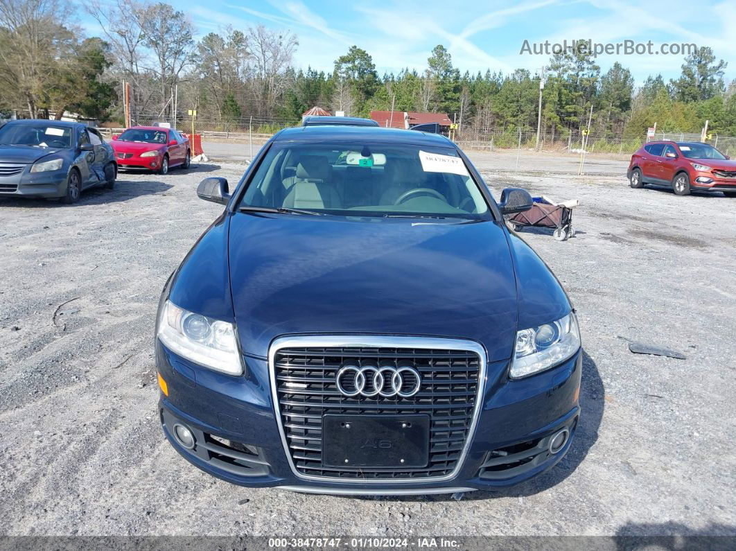 2011 Audi A6 3.0 Premium Dark Blue vin: WAUKGAFB1BN025897