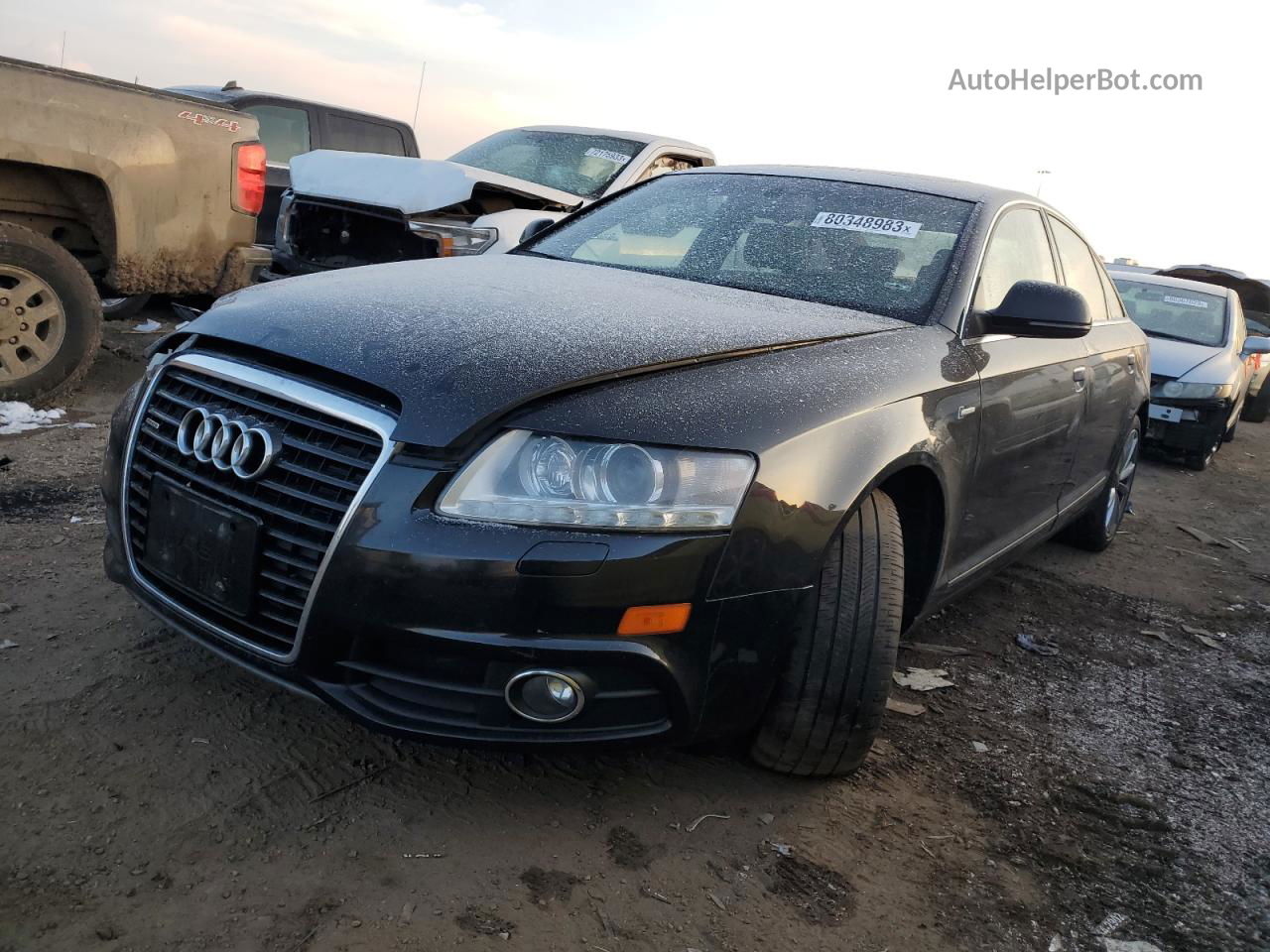 2011 Audi A6 Prestige Черный vin: WAUKGAFB1BN040450