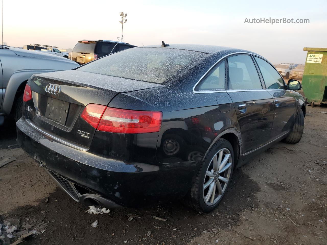 2011 Audi A6 Prestige Черный vin: WAUKGAFB1BN040450