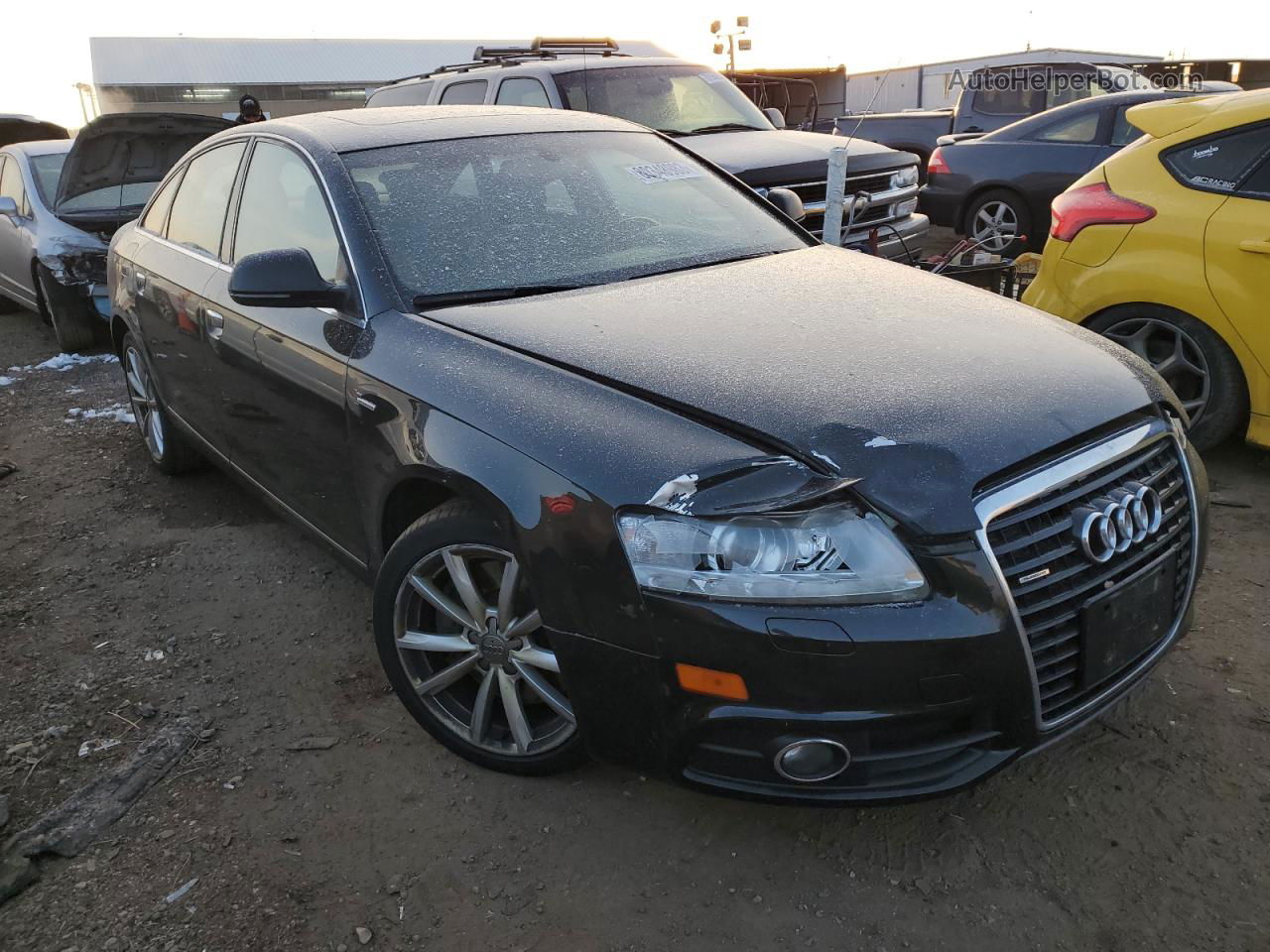 2011 Audi A6 Prestige Черный vin: WAUKGAFB1BN040450