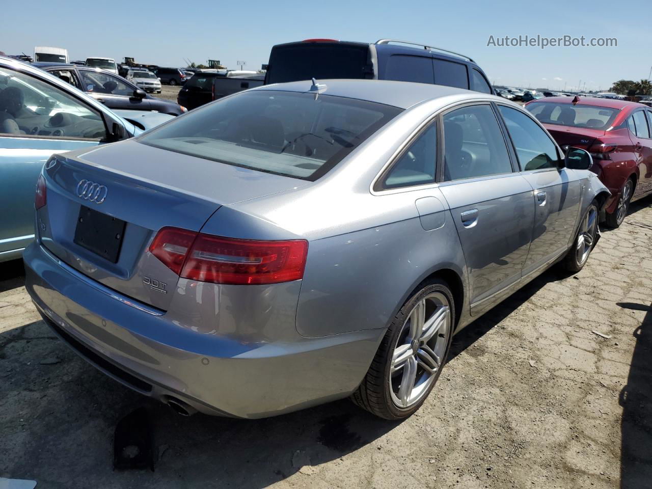 2011 Audi A6 Prestige Серебряный vin: WAUKGAFB3BN053913