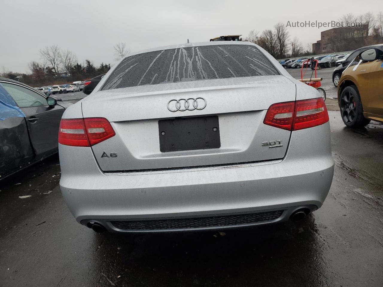 2011 Audi A6 Prestige Серебряный vin: WAUKGAFB4BN029362