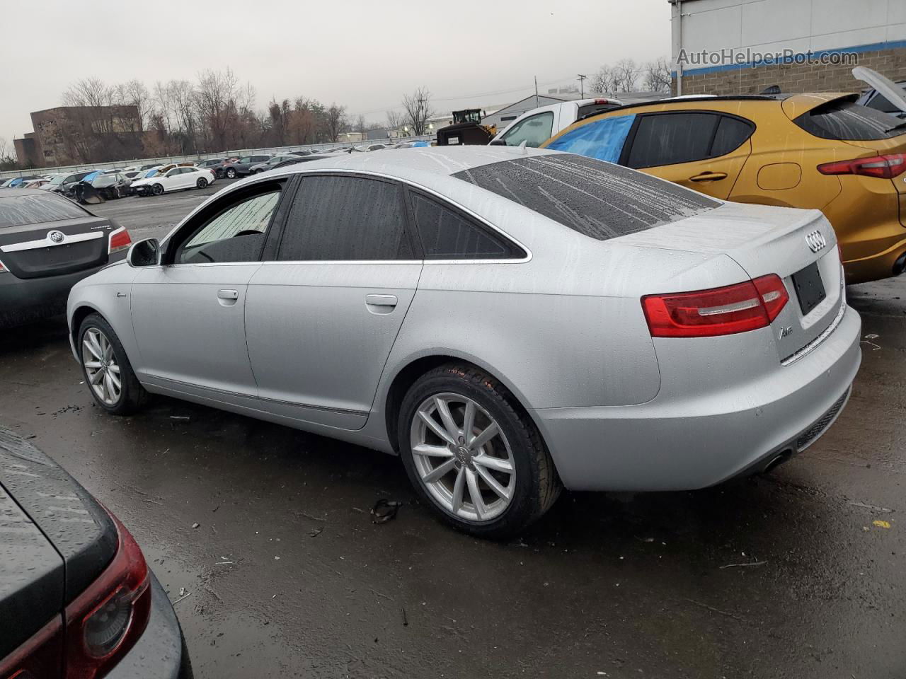 2011 Audi A6 Prestige Серебряный vin: WAUKGAFB4BN029362