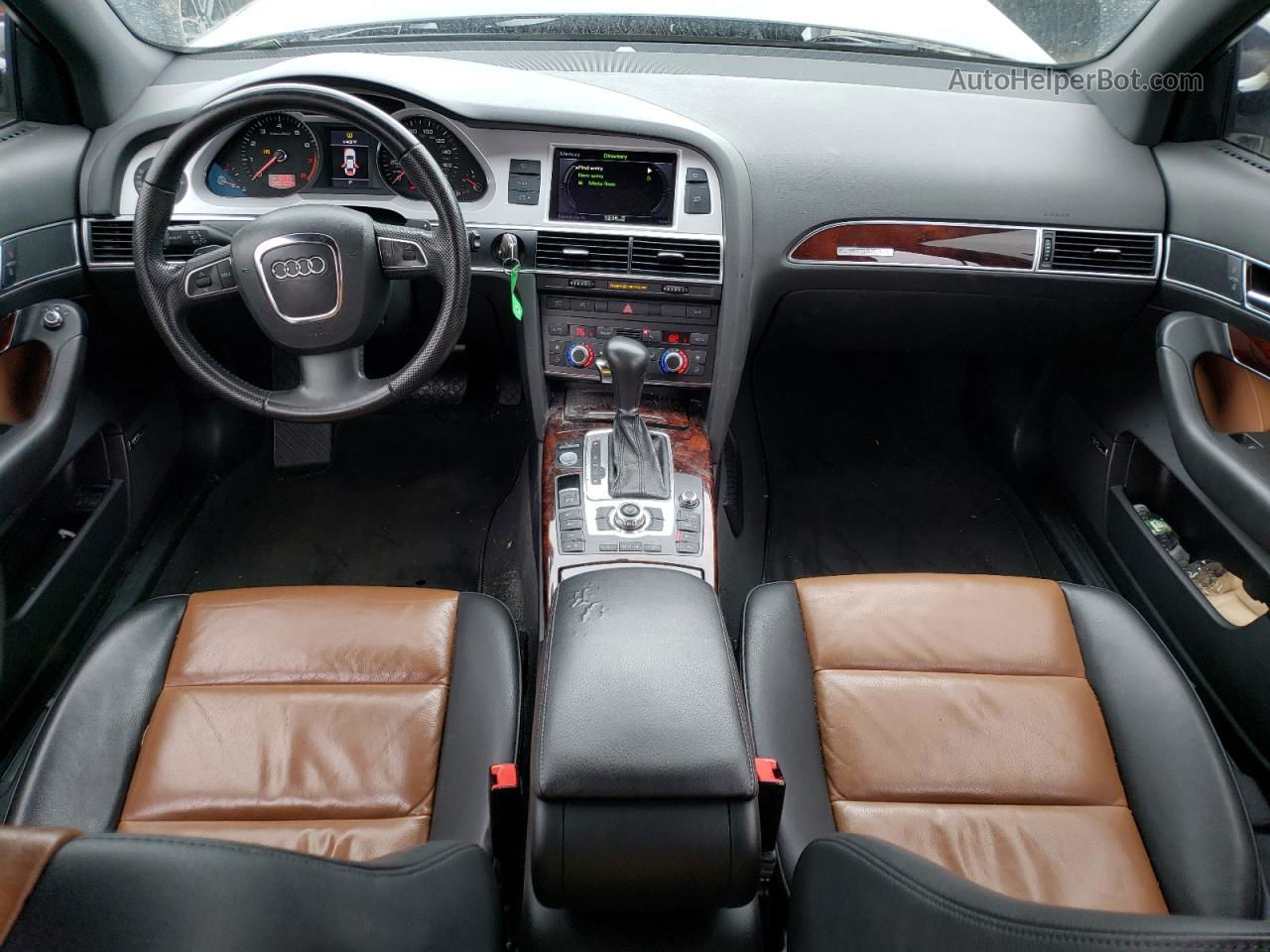 2011 Audi A6 Prestige Черный vin: WAUKGAFB4BN062992