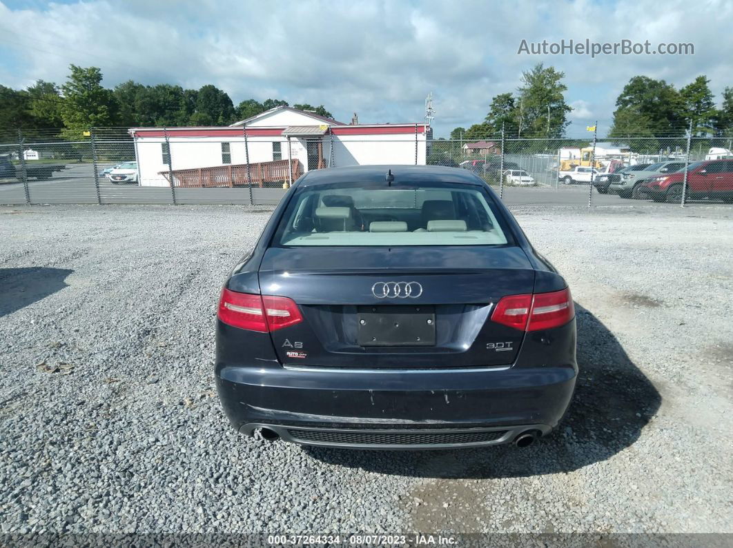 2011 Audi A6 3.0t Prestige Navy vin: WAUKGAFB4BN063219