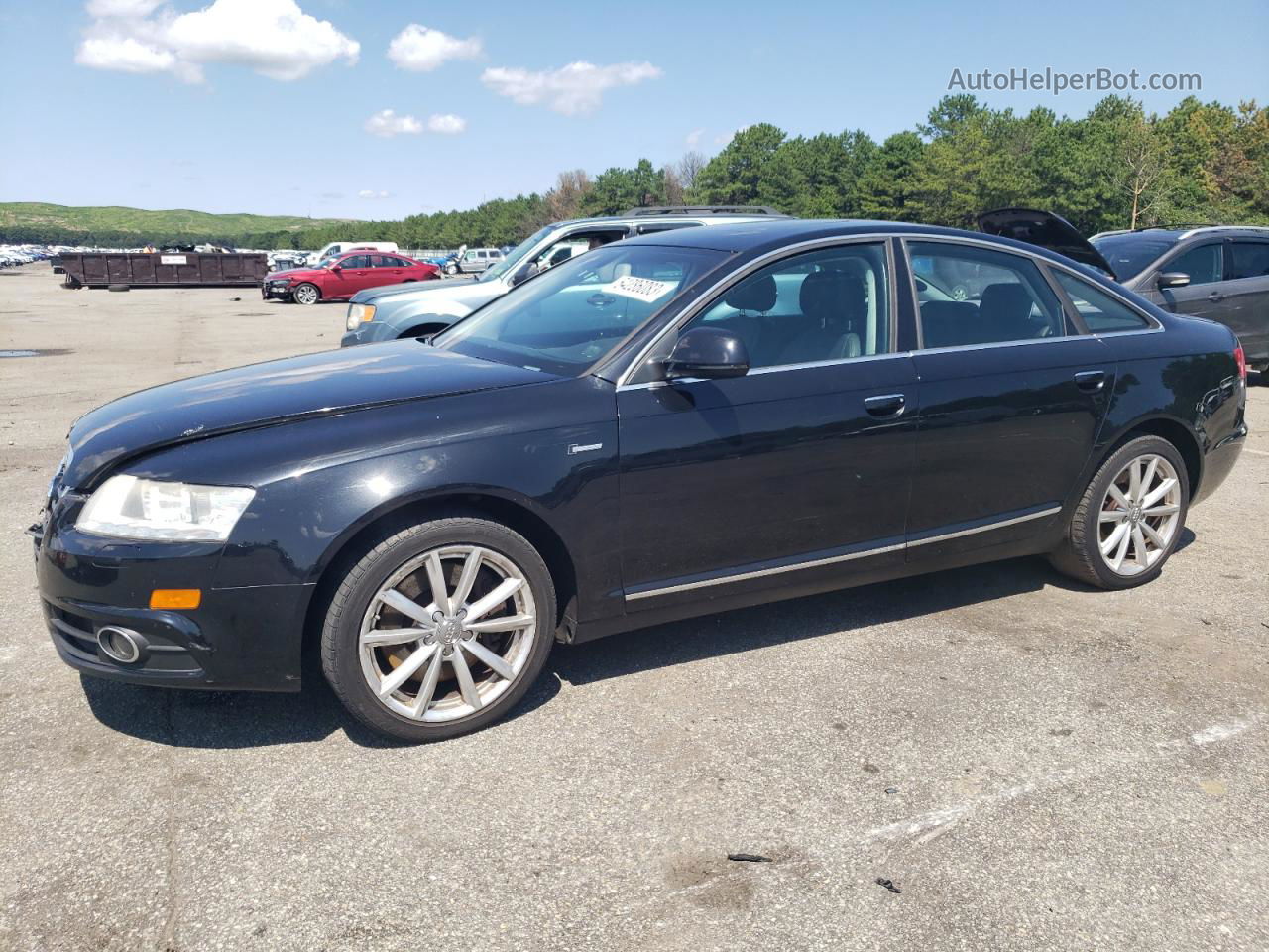 2011 Audi A6 Prestige Черный vin: WAUKGAFB5BN043898