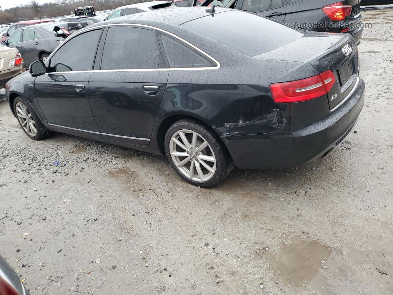 2011 Audi A6 Prestige Черный vin: WAUKGAFB6BN038175