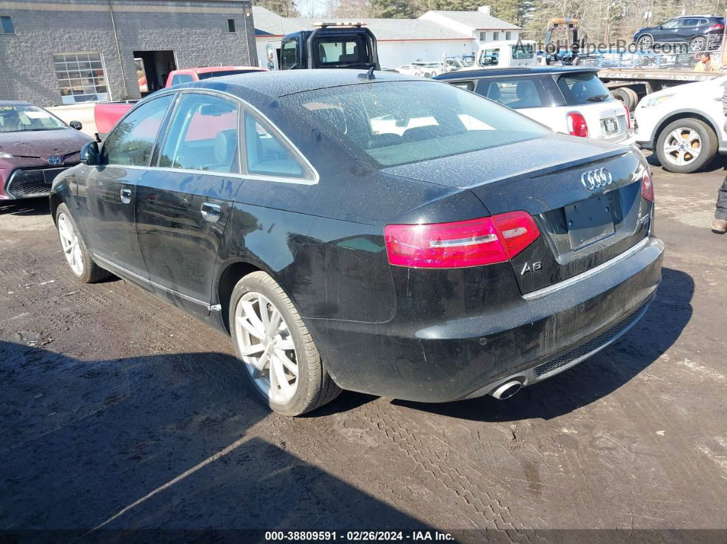 2011 Audi A6 3.0 Premium Черный vin: WAUKGAFB8BN035827