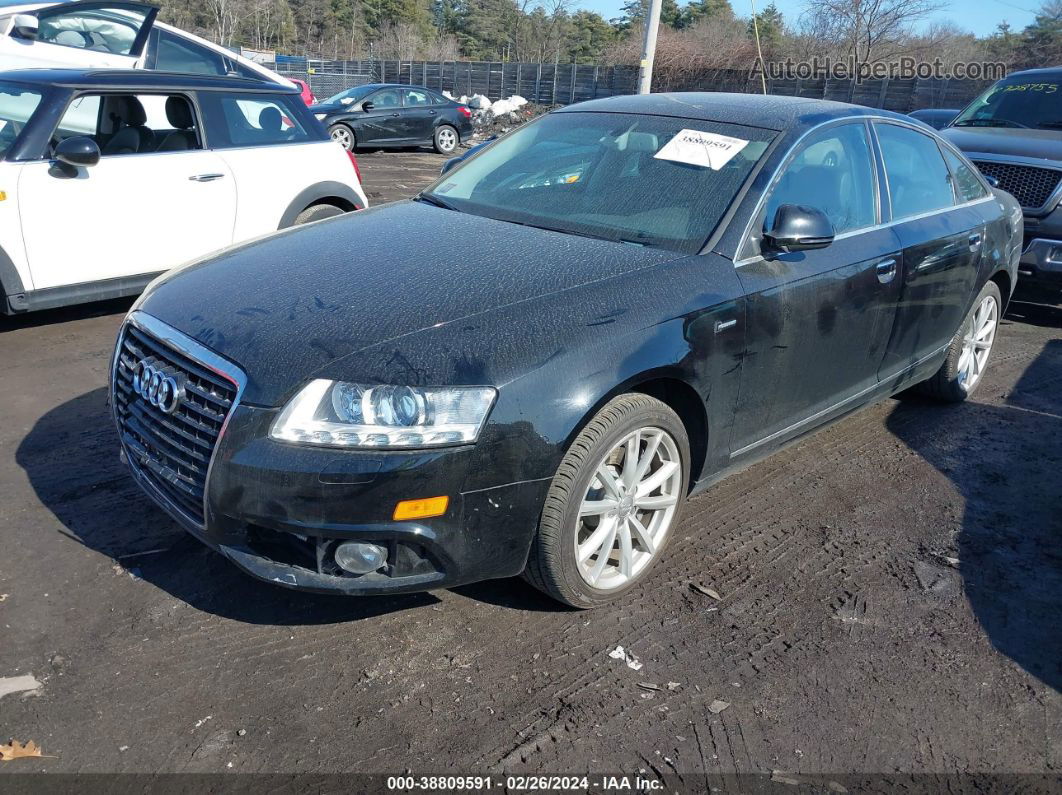 2011 Audi A6 3.0 Premium Черный vin: WAUKGAFB8BN035827