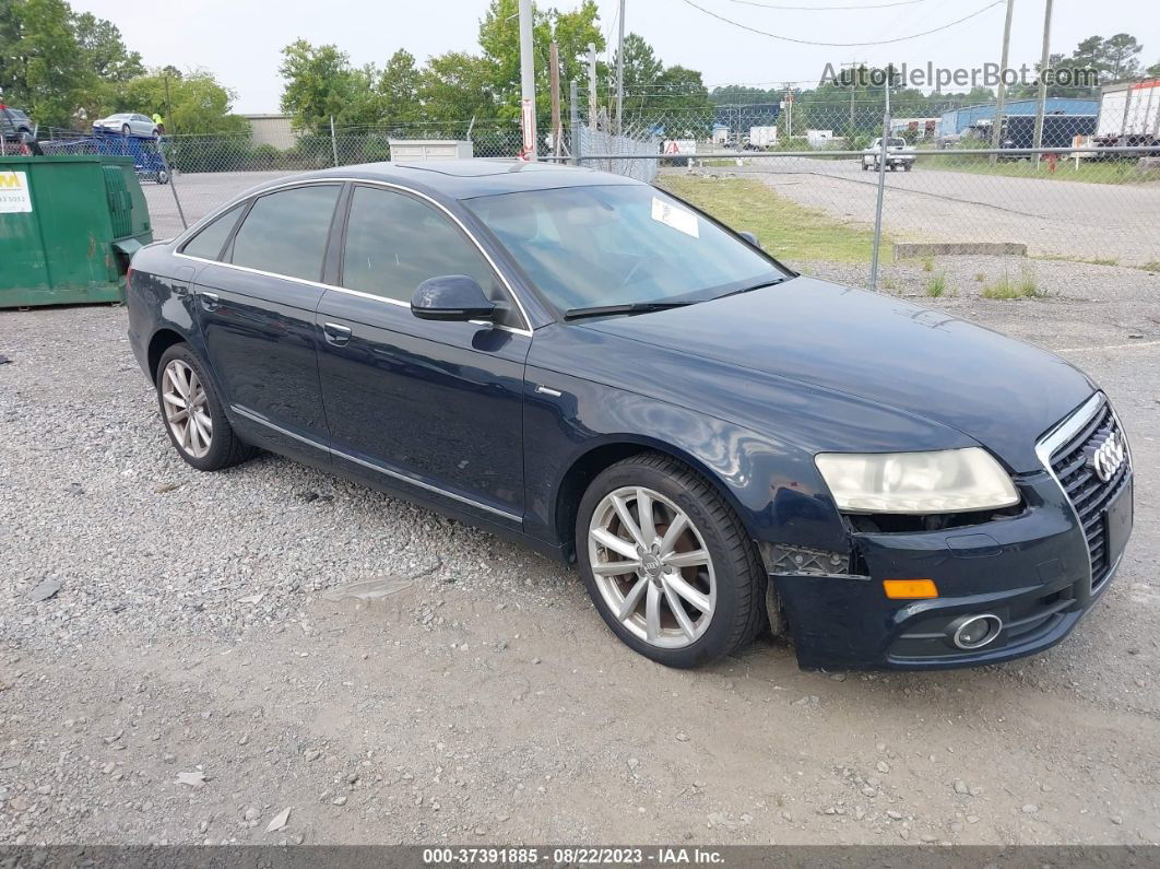 2011 Audi A6 3.0t Prestige Синий vin: WAUKGAFB9BN054273