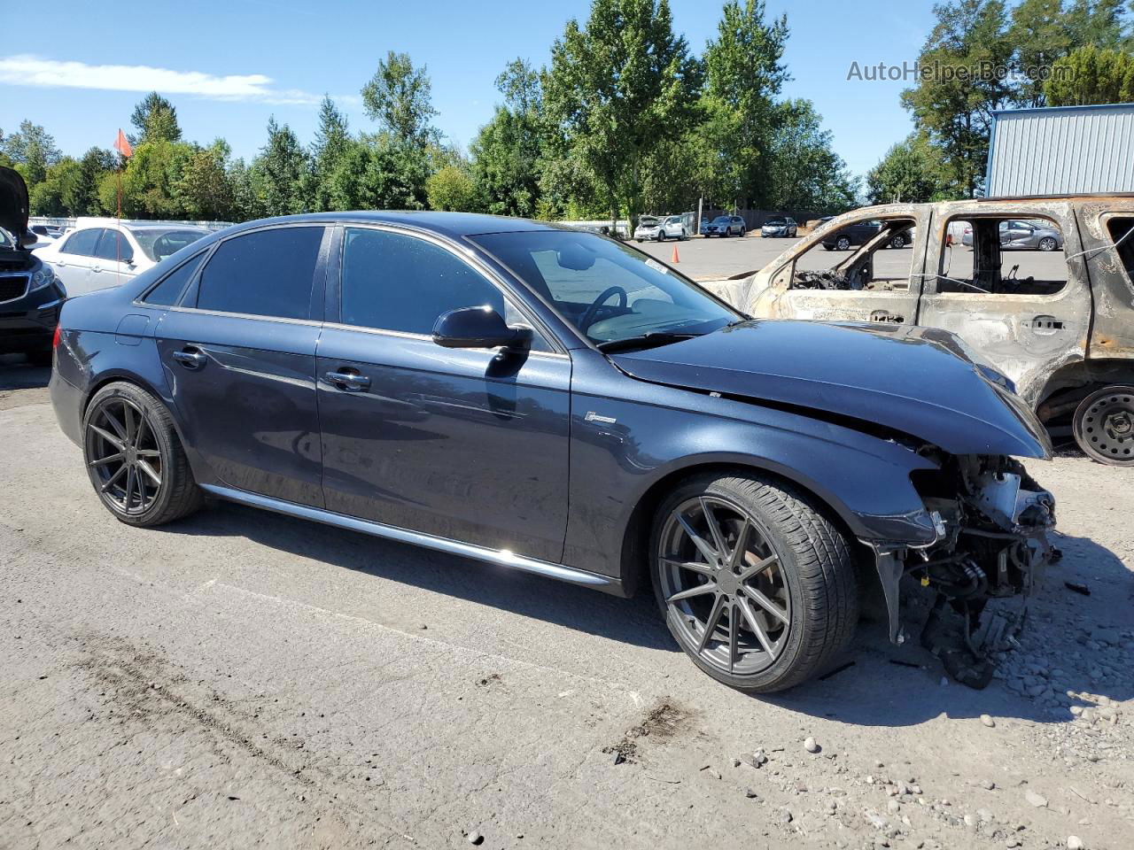 2012 Audi S4 Prestige Black vin: WAUKGAFL4CA015804