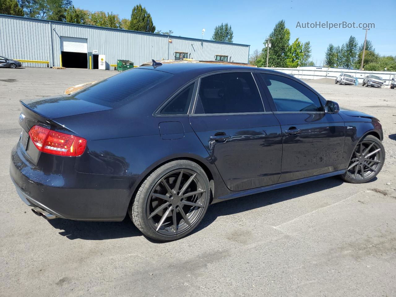 2012 Audi S4 Prestige Черный vin: WAUKGAFL4CA015804