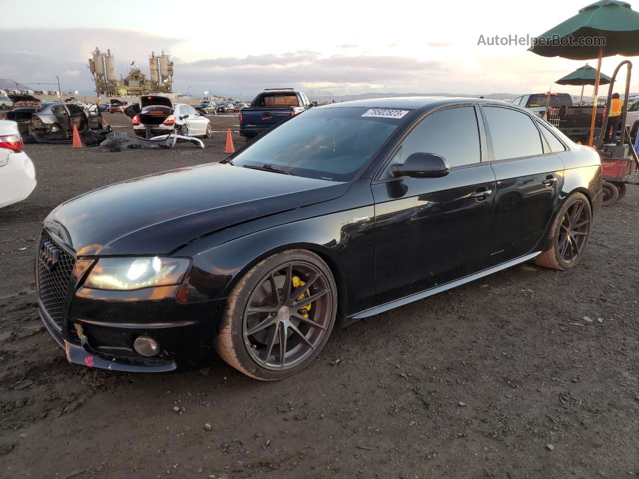 2012 Audi S4 Prestige Black vin: WAUKGAFL4CA089935