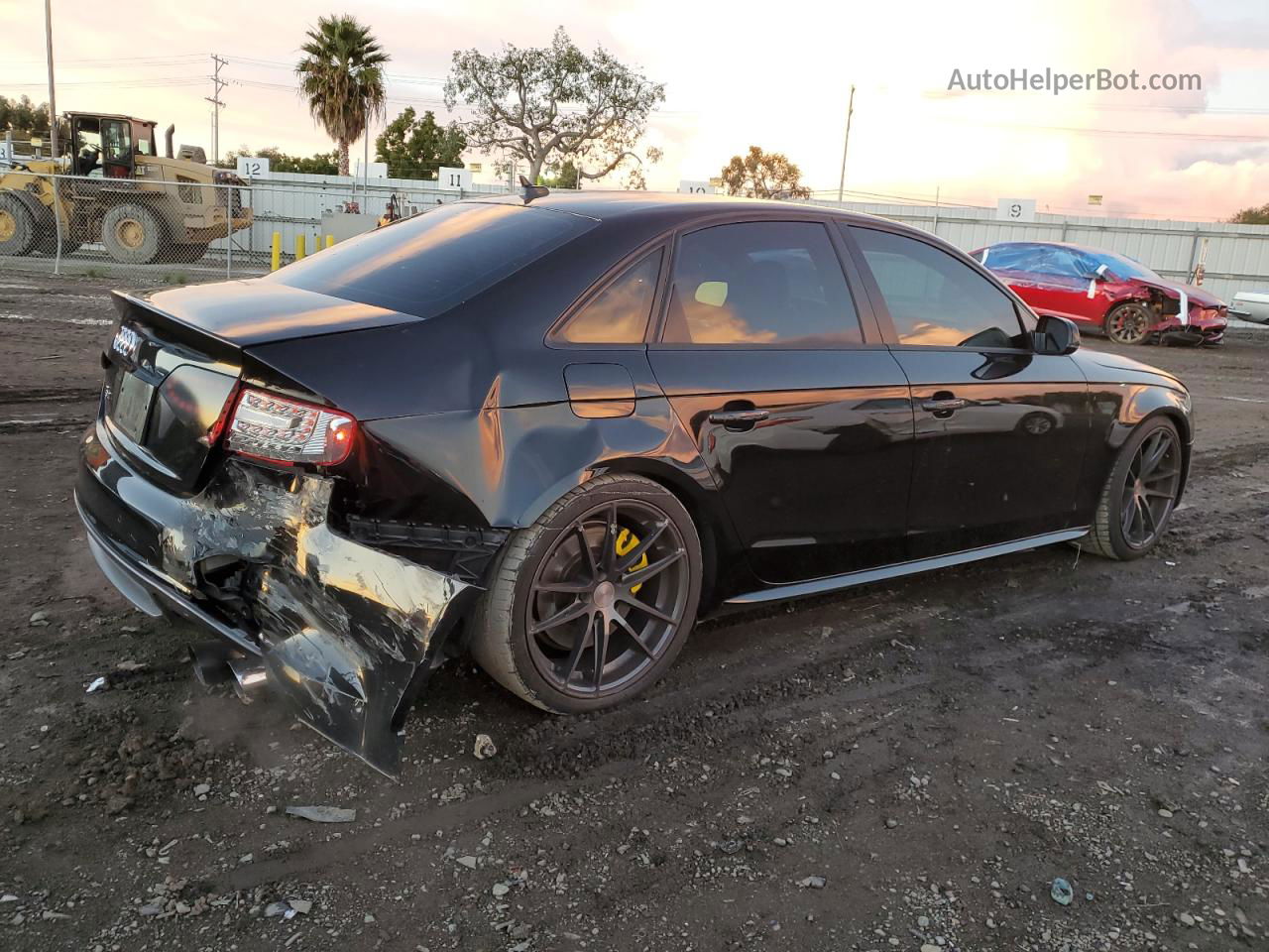 2012 Audi S4 Prestige Black vin: WAUKGAFL4CA089935