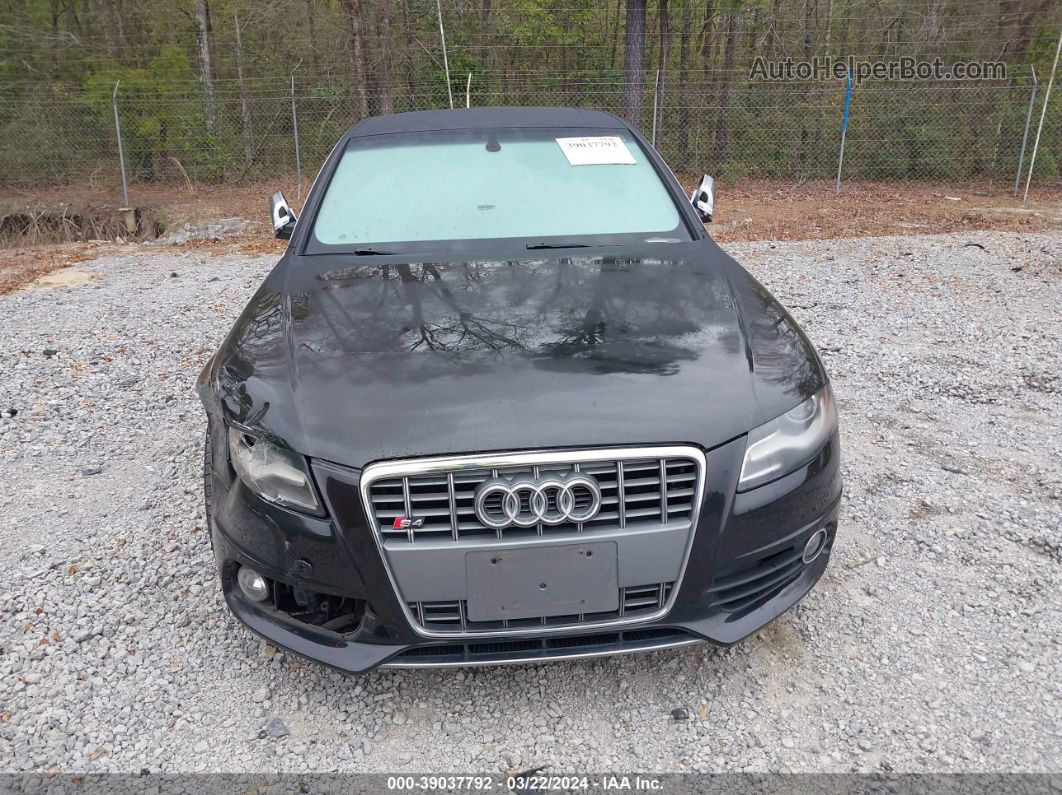 2012 Audi S4 3.0 Premium Plus Black vin: WAUKGAFL5CA099518