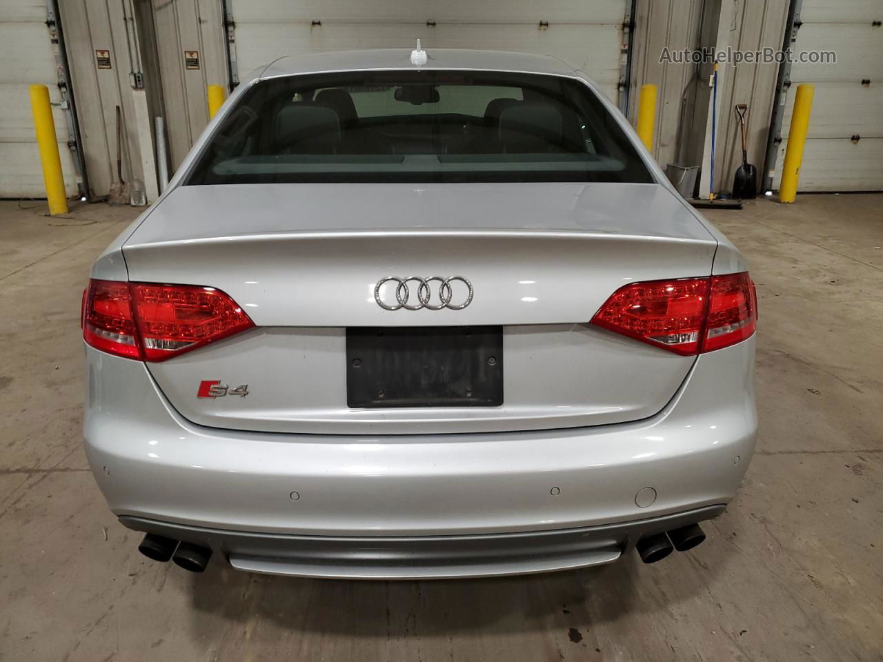 2012 Audi S4 Prestige Silver vin: WAUKGAFL6CA095624