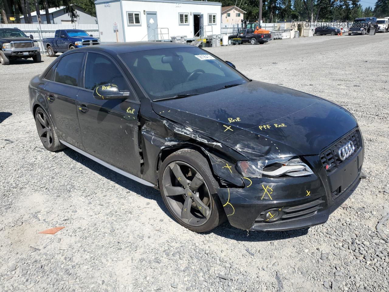 2012 Audi S4 Prestige Черный vin: WAUKGAFL7CA101298