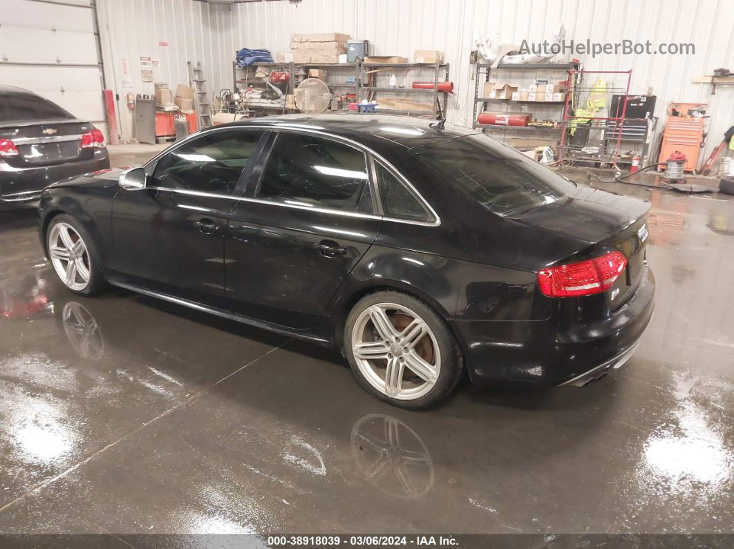 2012 Audi S4 3.0 Premium Plus Black vin: WAUKGAFL8CA092255