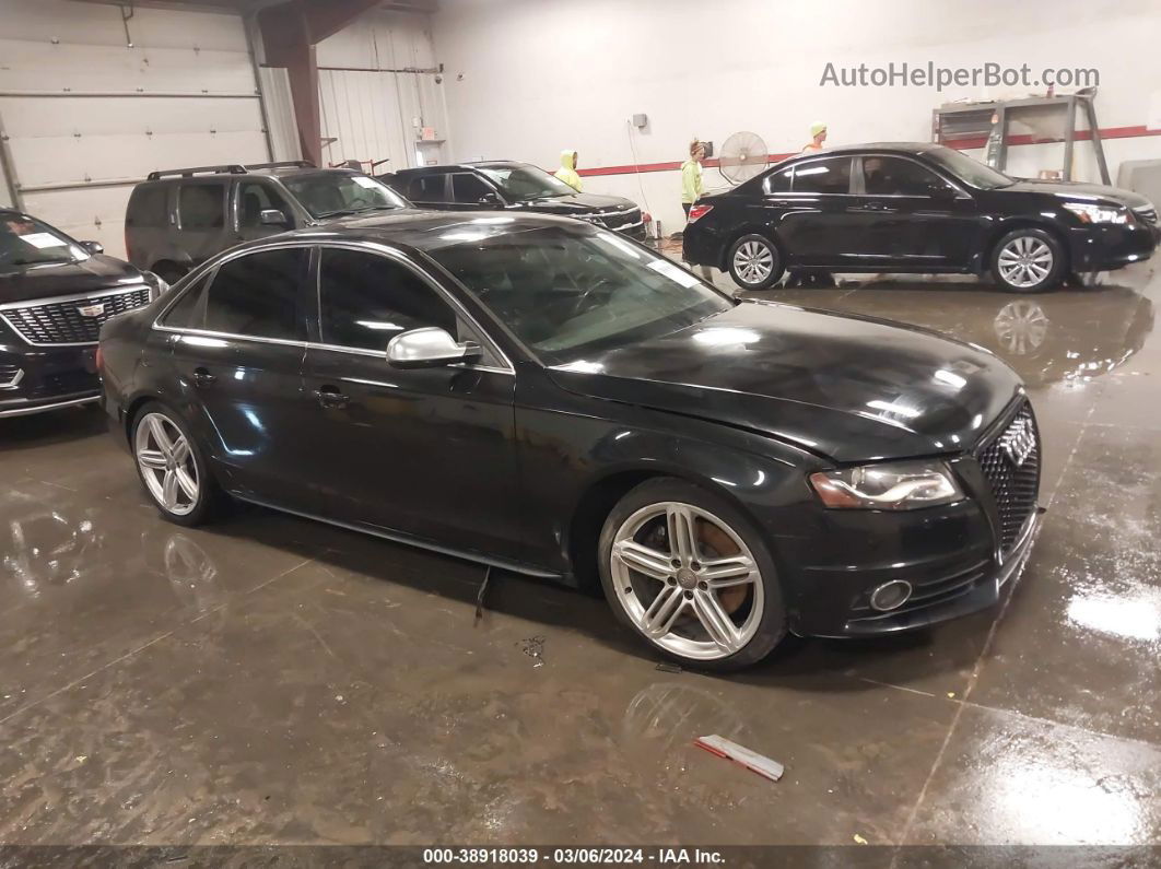 2012 Audi S4 3.0 Premium Plus Black vin: WAUKGAFL8CA092255