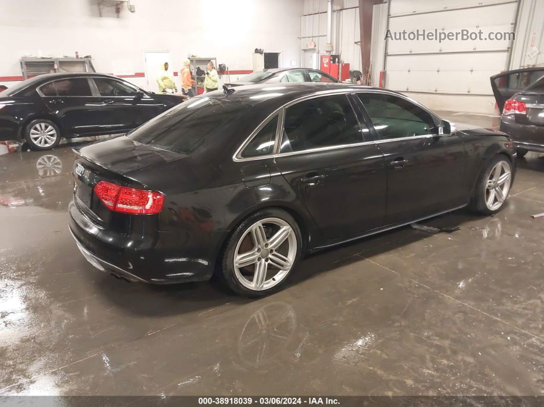 2012 Audi S4 3.0 Premium Plus Black vin: WAUKGAFL8CA092255