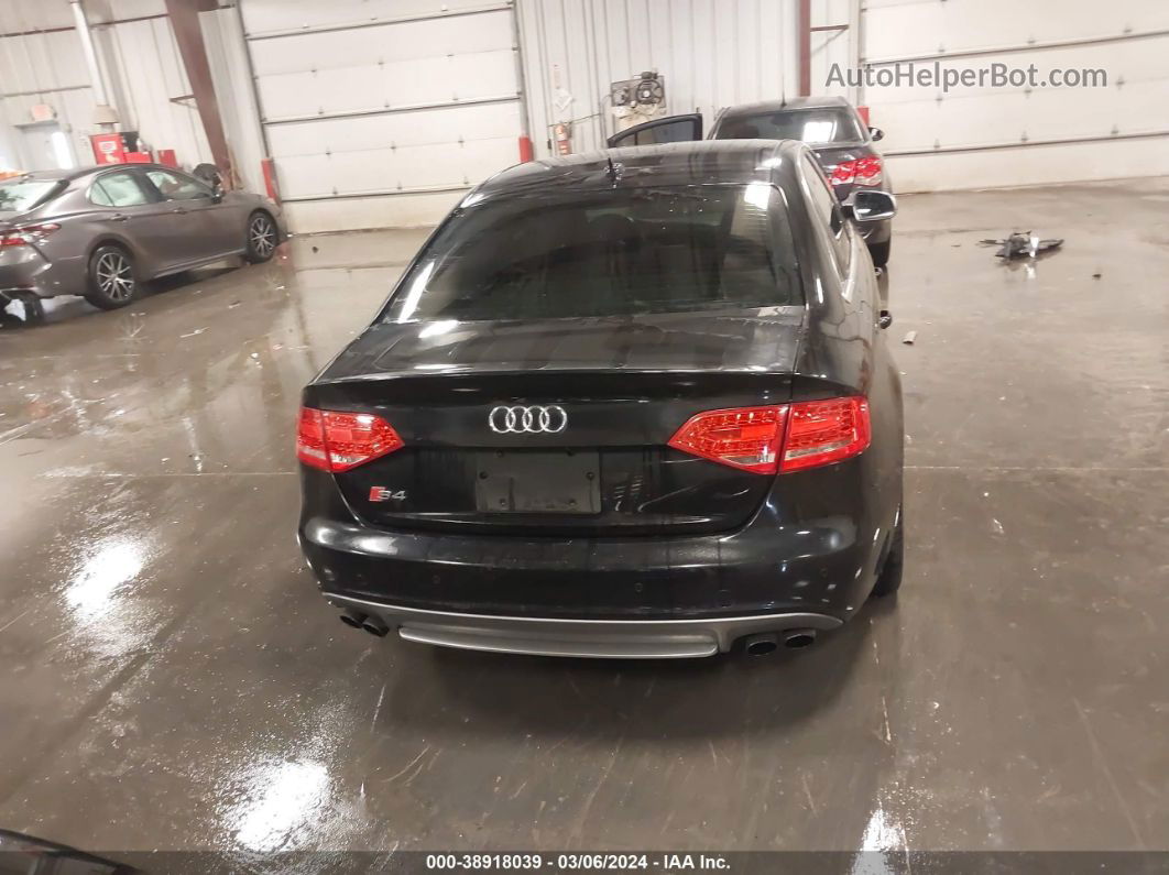 2012 Audi S4 3.0 Premium Plus Black vin: WAUKGAFL8CA092255