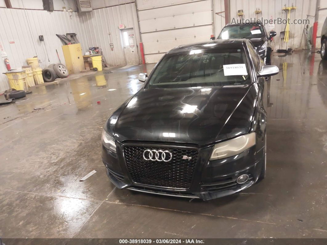 2012 Audi S4 3.0 Premium Plus Black vin: WAUKGAFL8CA092255