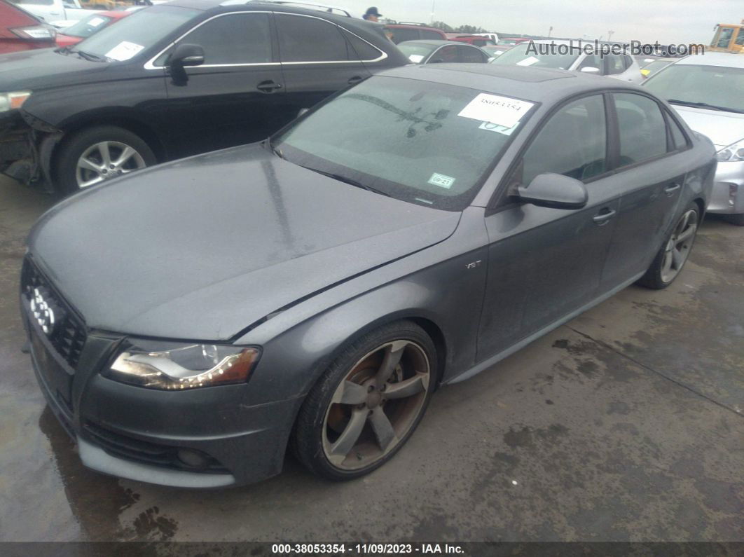 2012 Audi S4 Prestige Silver vin: WAUKGAFLXCA034387